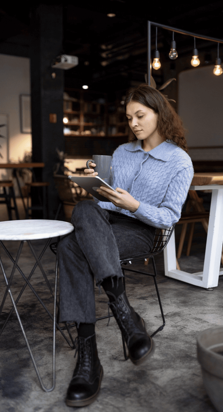 Mutual Funds Mobile Background